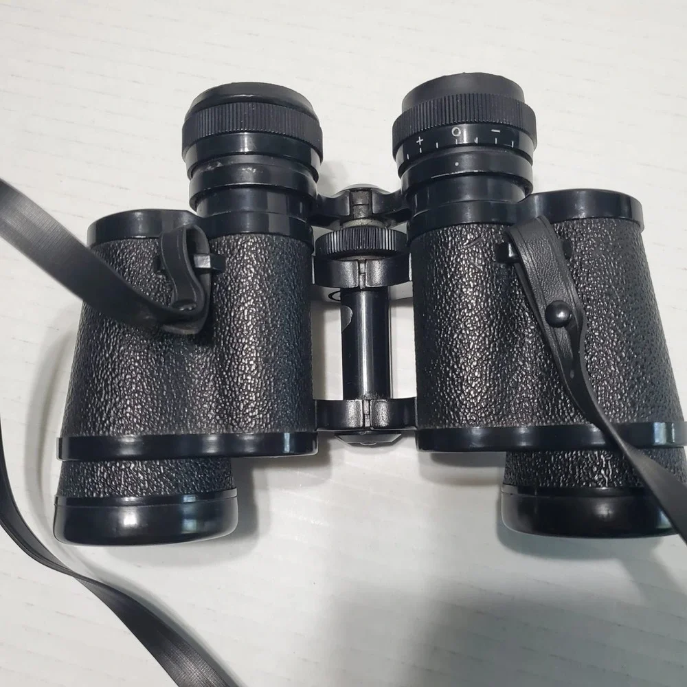 Vintage Focal Binoculars 7 X 35‎ Wide Angle Kmart  525ft at 1000 yards With Case